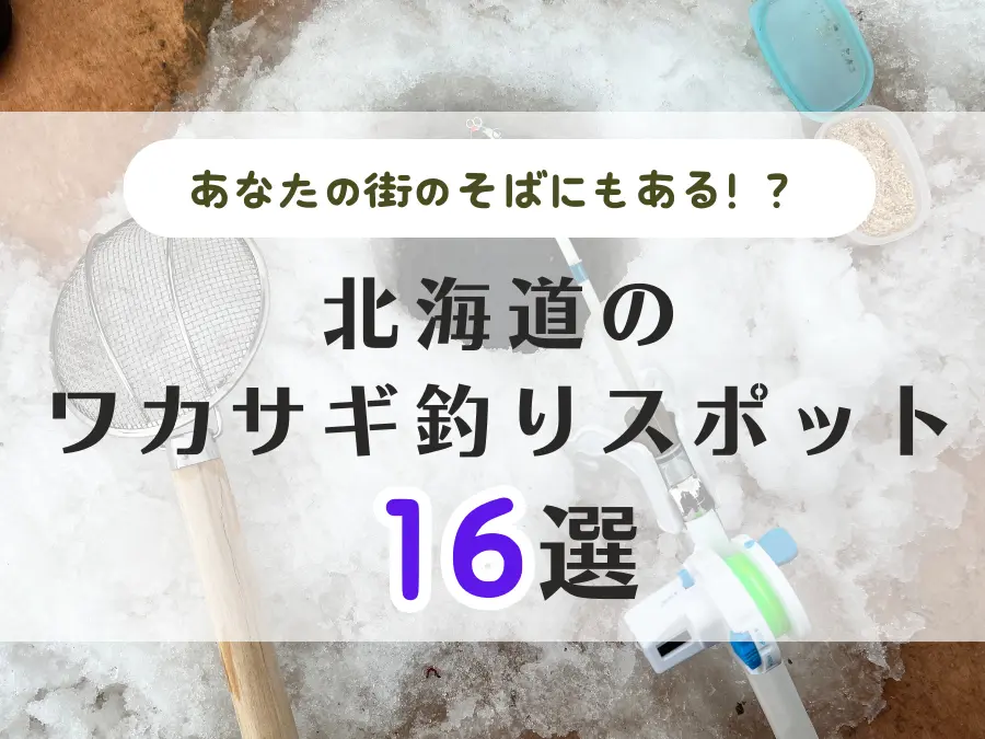 北海道でワカサギ釣りができる！16市町村を一挙紹介