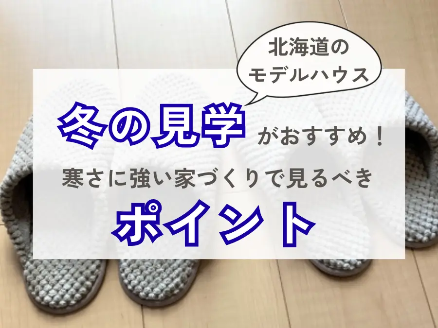 北海道は冬のモデルハウス見学がおすすめ！寒さに強い家づくりで見るべきポイント