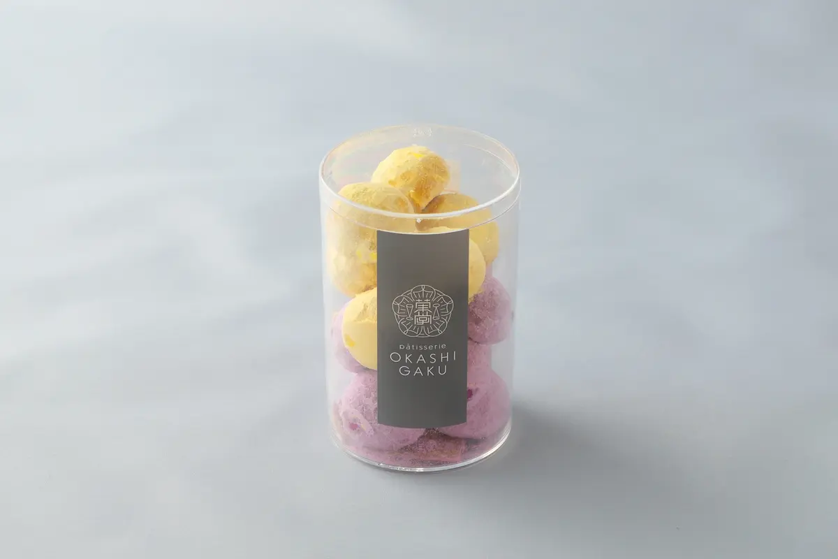 patisserie OKASHIGAKU「南瓜と紫芋のブールドネージュ」