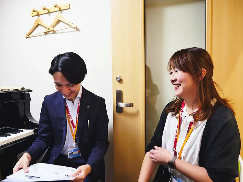 怖いこと言い出す編集長とは打って変わって、笑顔が本当に優しいお二人。