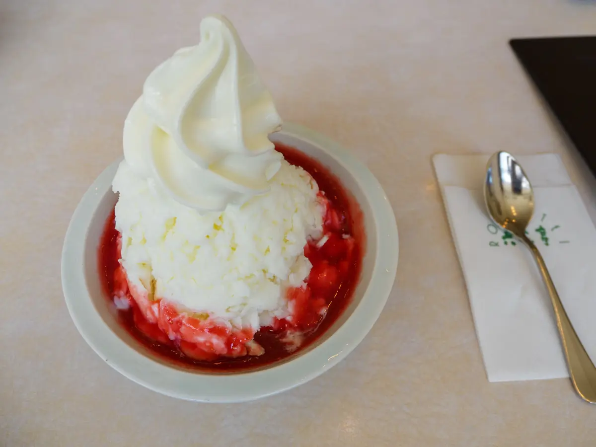 六花亭の夏限定のかき氷「六花氷」を食べてきました!