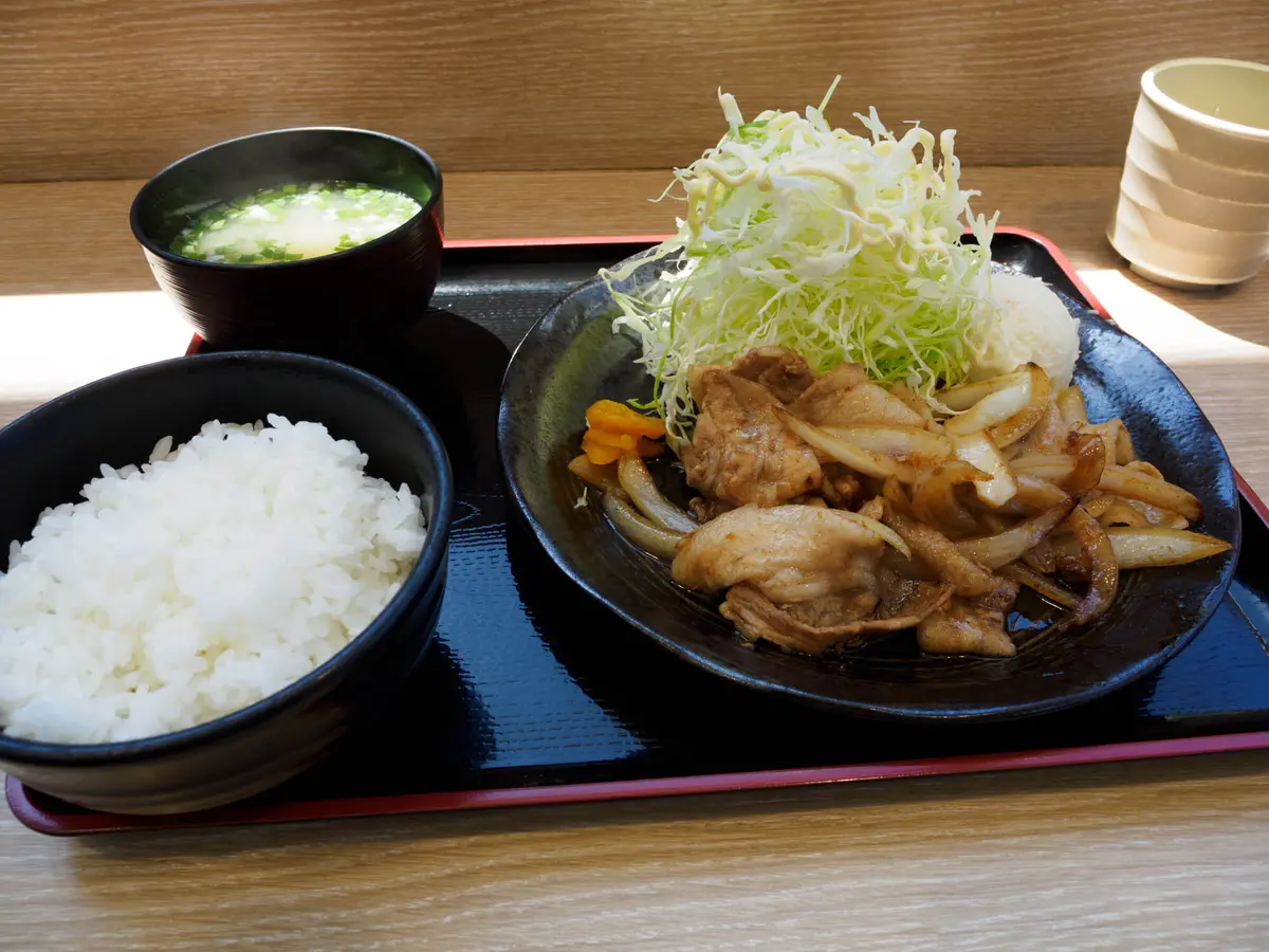 有珠山サービスエリア(上り線)の美味しい食事と景色でリフレッシュ