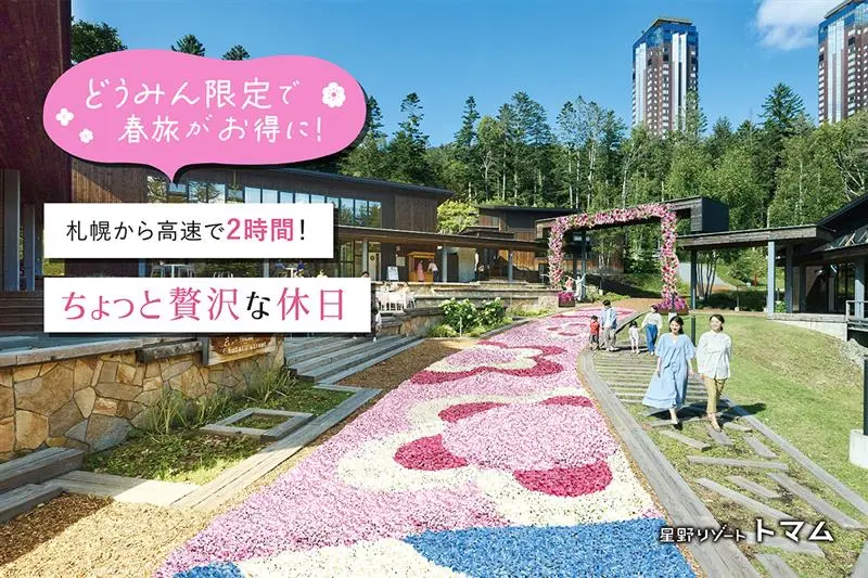 【どうみん限定】札幌から2時間、お得な春旅！トマムで叶える「ちょっと贅沢」な道民おでかけガイド