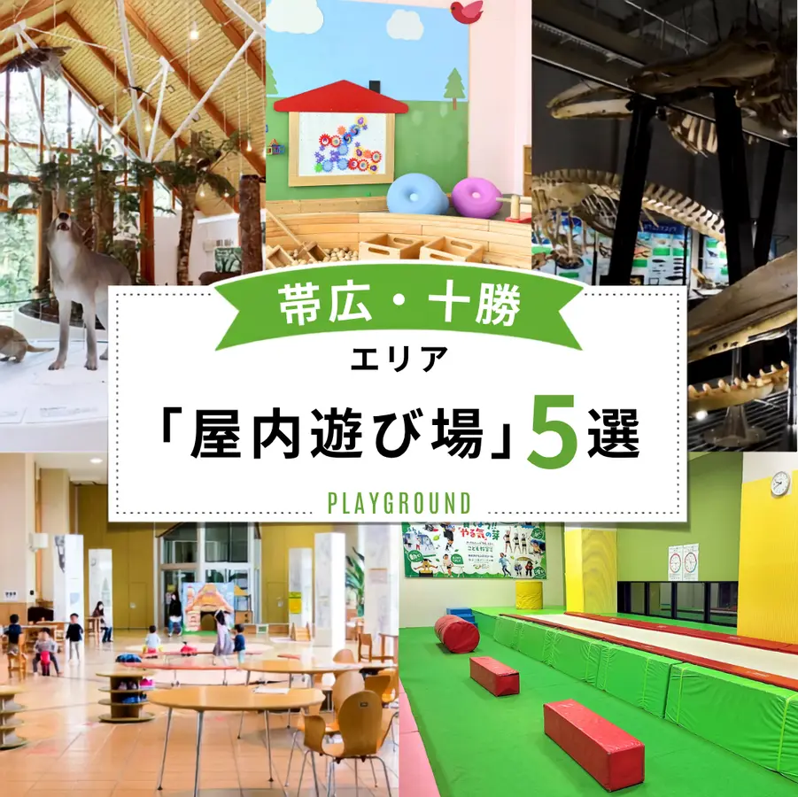 雨や雪の日でも楽しめる！【帯広・十勝エリア】の屋内遊び場５選