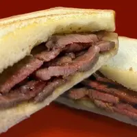 白老牛ハンバーグサンド 1,200円(税込)