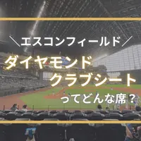 エスコンフィールド北海道「ダイヤモンドクラブシート」ってどんな席 