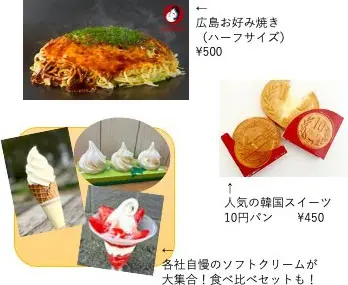 よさこいソーラン食べ歩きグルメコート