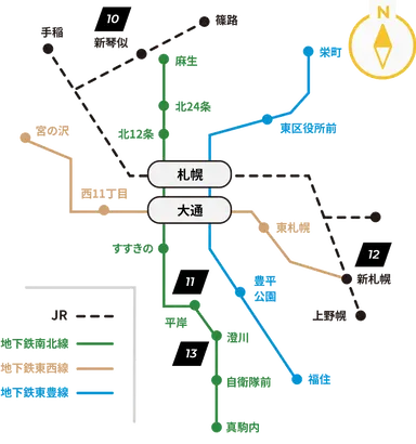 よさこいソーランMAP