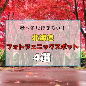 秋〜冬に行きたい！【北海道】フォトジェニックスポット4選