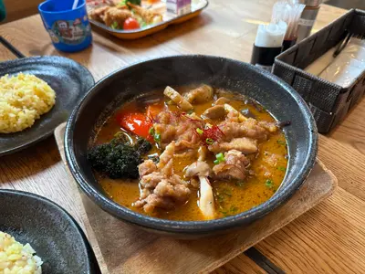 あのGARAKUのスープカレーが待たずに食べられる！？子連れもOK！【スープカレーGARAKU 千歳店】に行ってきました