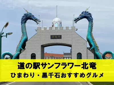 北竜町「道の駅サンフラワー北竜」｜幻の黒大豆「黒千石」と新名物グルメひまわりポーク焼豚まん