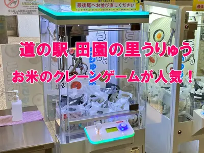 【雨竜町】「笑ってコラえて」で紹介された！クレーンゲームが人気「道の駅 田園の里うりゅう」おすすめお米グルメや見どころ