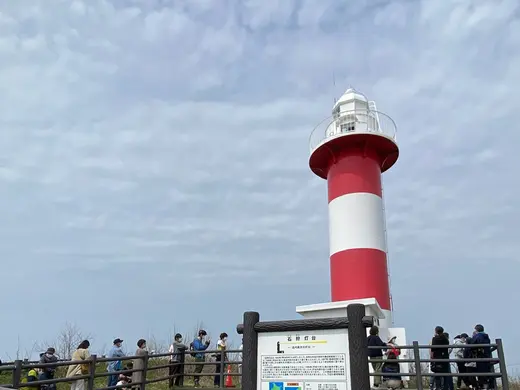 【北海道最古】石狩灯台に灯台お兄さんがやってきた「赤白つけようぜ」