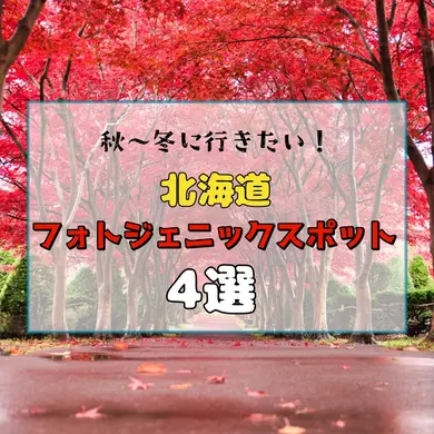 秋〜冬に行きたい！【北海道】フォトジェニックスポット4選