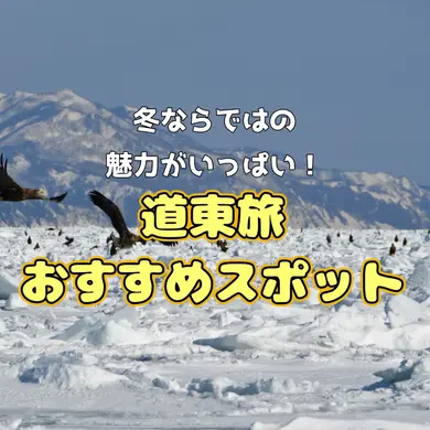 【冬の道東】寒さも忘れる一面の銀世界へ。冬ならではの魅力がいっぱいの道東旅おすすめスポット