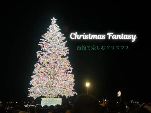 函館クリスマスファンタジー｜冬の港町を彩る光のイベントを楽しんできました！