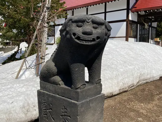 【滝川市】ブギウギ奥の細道聖地巡礼 サルとカッパと狛犬