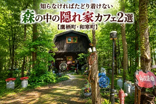 知らなければたどり着けない 森の中の隠れ家カフェ2選【鷹栖町・和寒町】