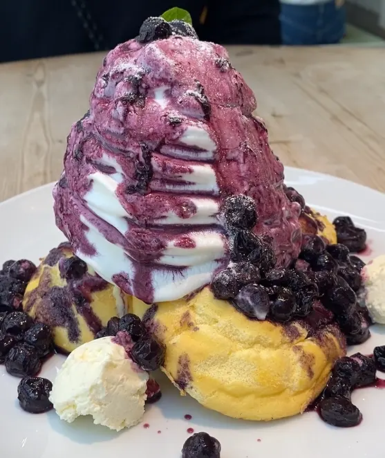 ブルーベリーレアチーズ