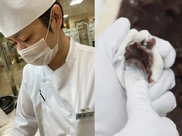 「和菓子製造技能士一級」を取得した職人を中心に製造