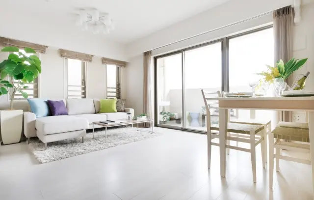 日当たりがいいリビング