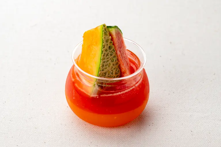 ケーキハウス ステラ☆マリス「スイカとメロンのゼリー」