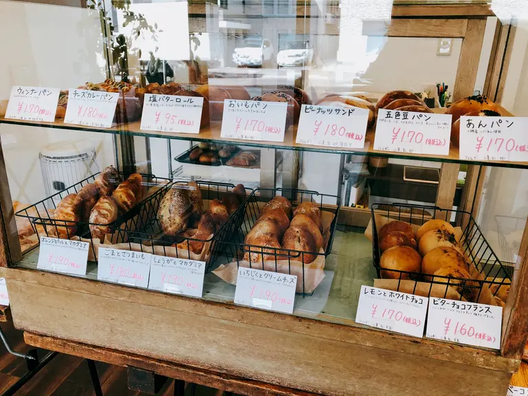 パン工房ゆう店内