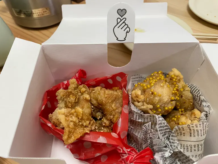 コリアンチキンボックスハーフ&ハーフ