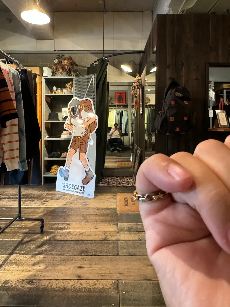 ピンキーリングとしてもイケてる....