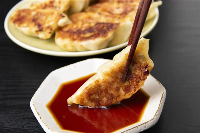 知内餃子販売コーナー