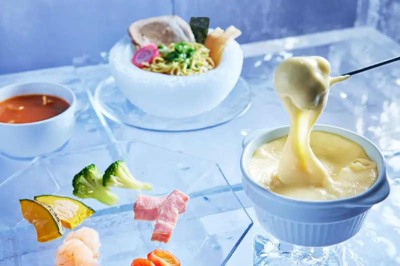 氷のレストラン