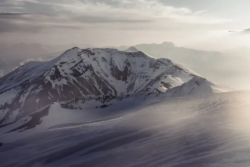 撮影地/美瑛岳　撮影日/2024.1