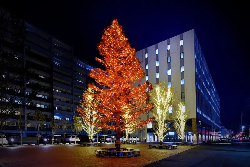 創成クロス クリスマスイルミネーション