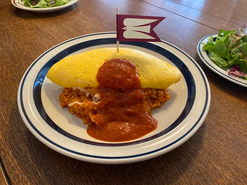 小鳥オムライス