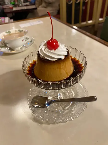 純喫茶オリンピア　自家製プリン