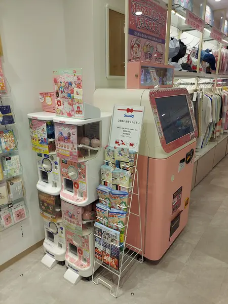 サンリオキャラクターのガチャガチャ