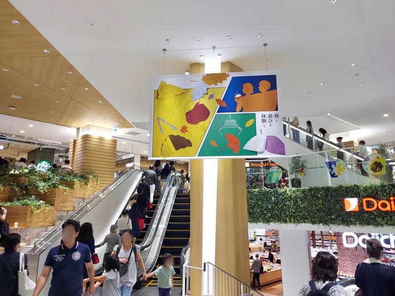 地下鉄すすきの駅直結の地下2階から入ったCOCONO SUSUKINO