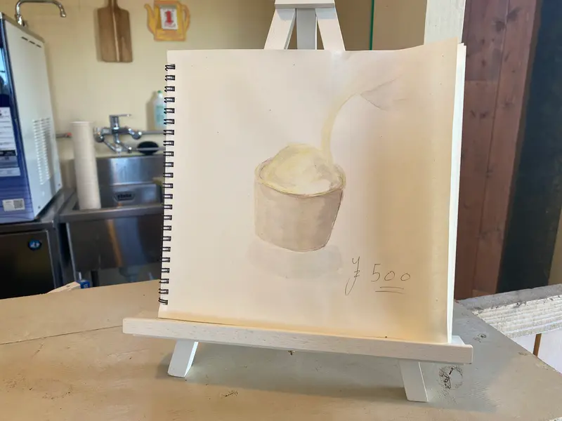 100日とうきびのアイスクリーム