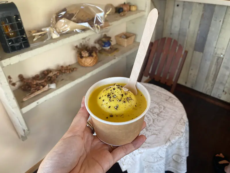 100日とうきびのアイスクリーム