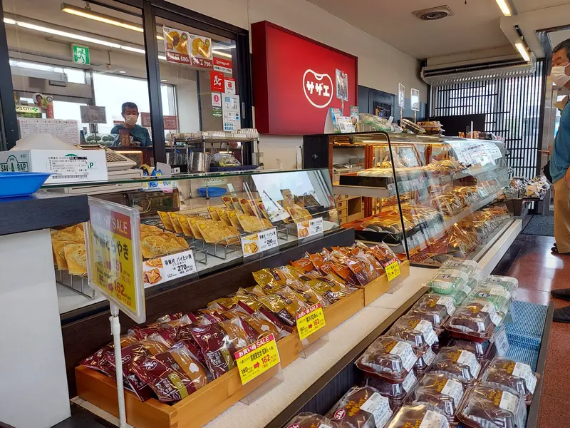 和菓子もずらり