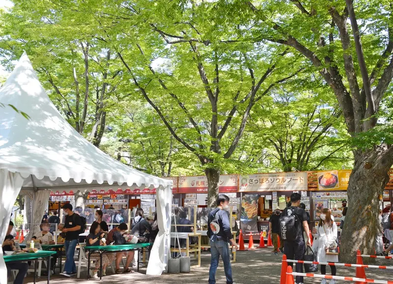 大通公園6丁目会場「食と音楽 奏(かな)デリシャス」