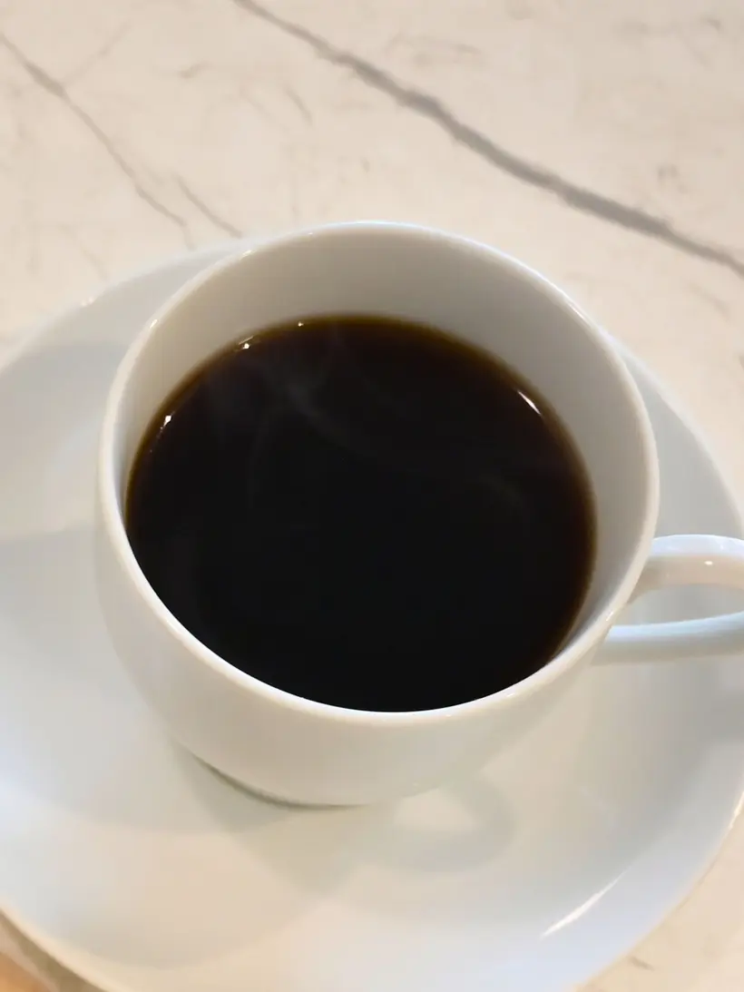 Cauldra.と天使のおやつのホットコーヒー