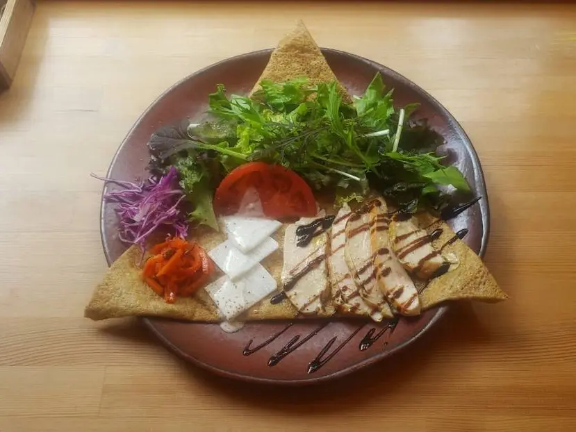 スモークチキンのべジガレット