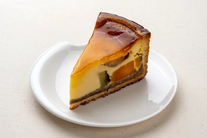 洋菓子ディンドン「栗とかぼちゃとさつまいもとバナナタルト」 （税込600円）※8/14(木)～16(土)のみ販売