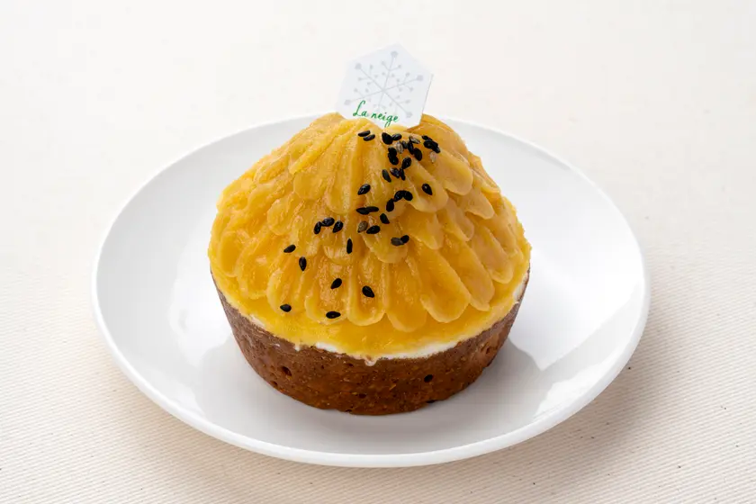 パティスリーラネージュ「シルクスイートとほうじ茶のタルト」(税込600円)