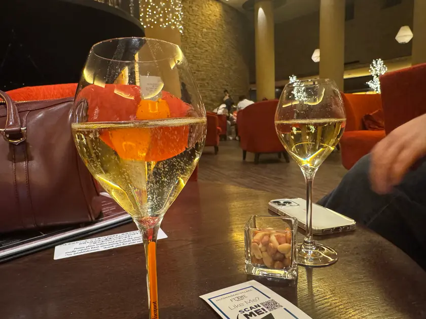 ナッツを付けてくれます。