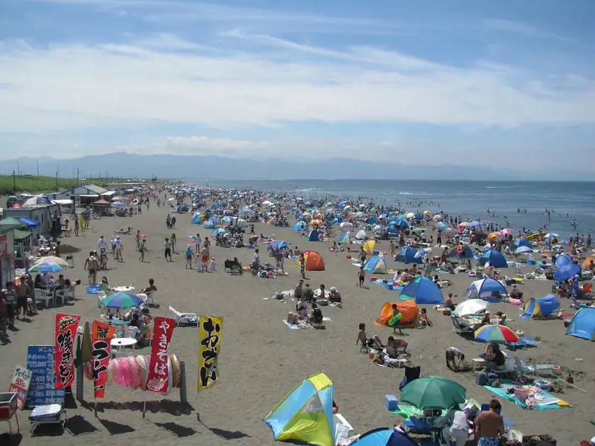 毎年、家族連れなど多くの人が訪れる「あそびーち石狩」（石狩観光協会提供）