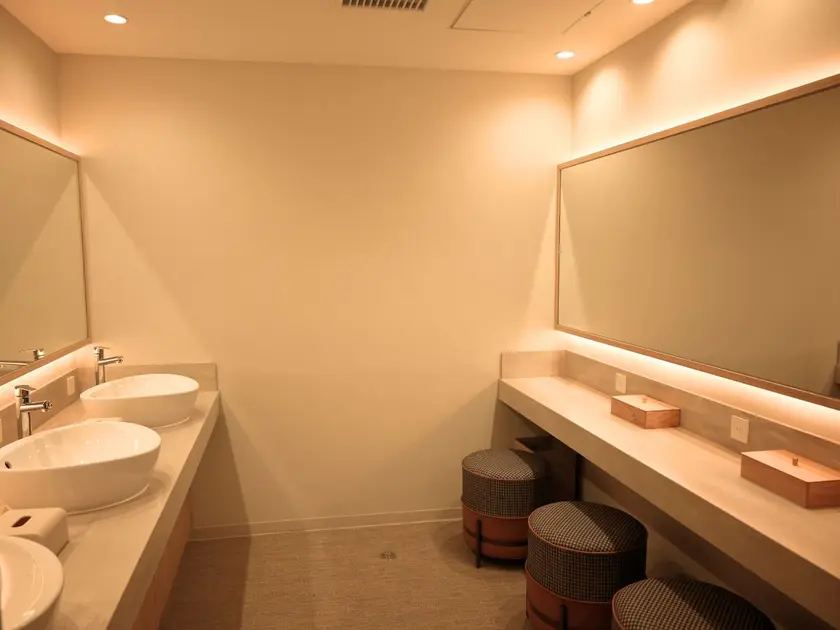 三井ガーデンホテル札幌大浴場内パウダールーム