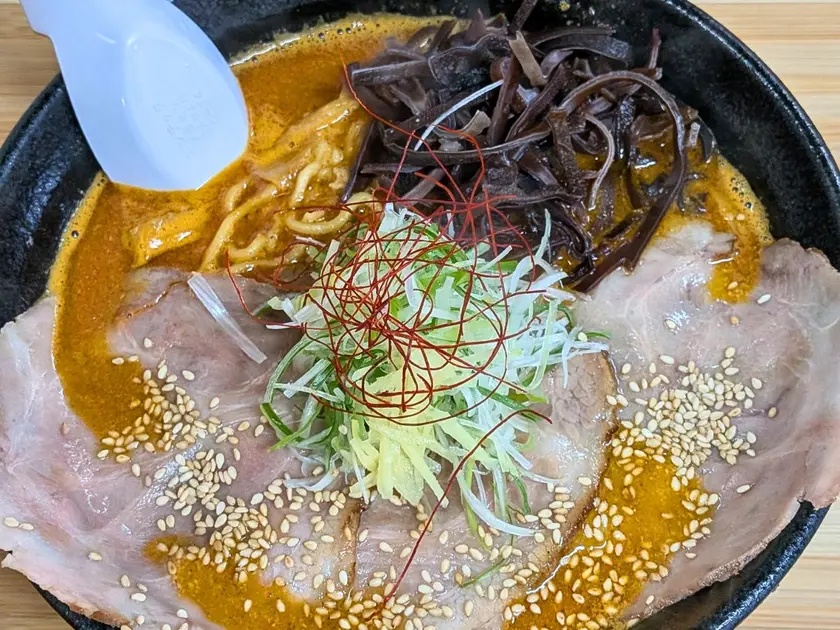 円山嬉の辛みそラーメン