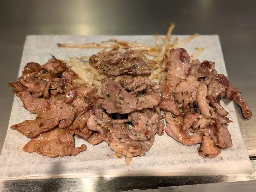 村はし　3種食べ比べ味付けジンギスカン